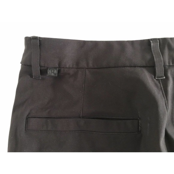 Lululemon | Women's Black Belt Looped Side Pocket Trouser Pants Size 28 - Picture 4 of 12